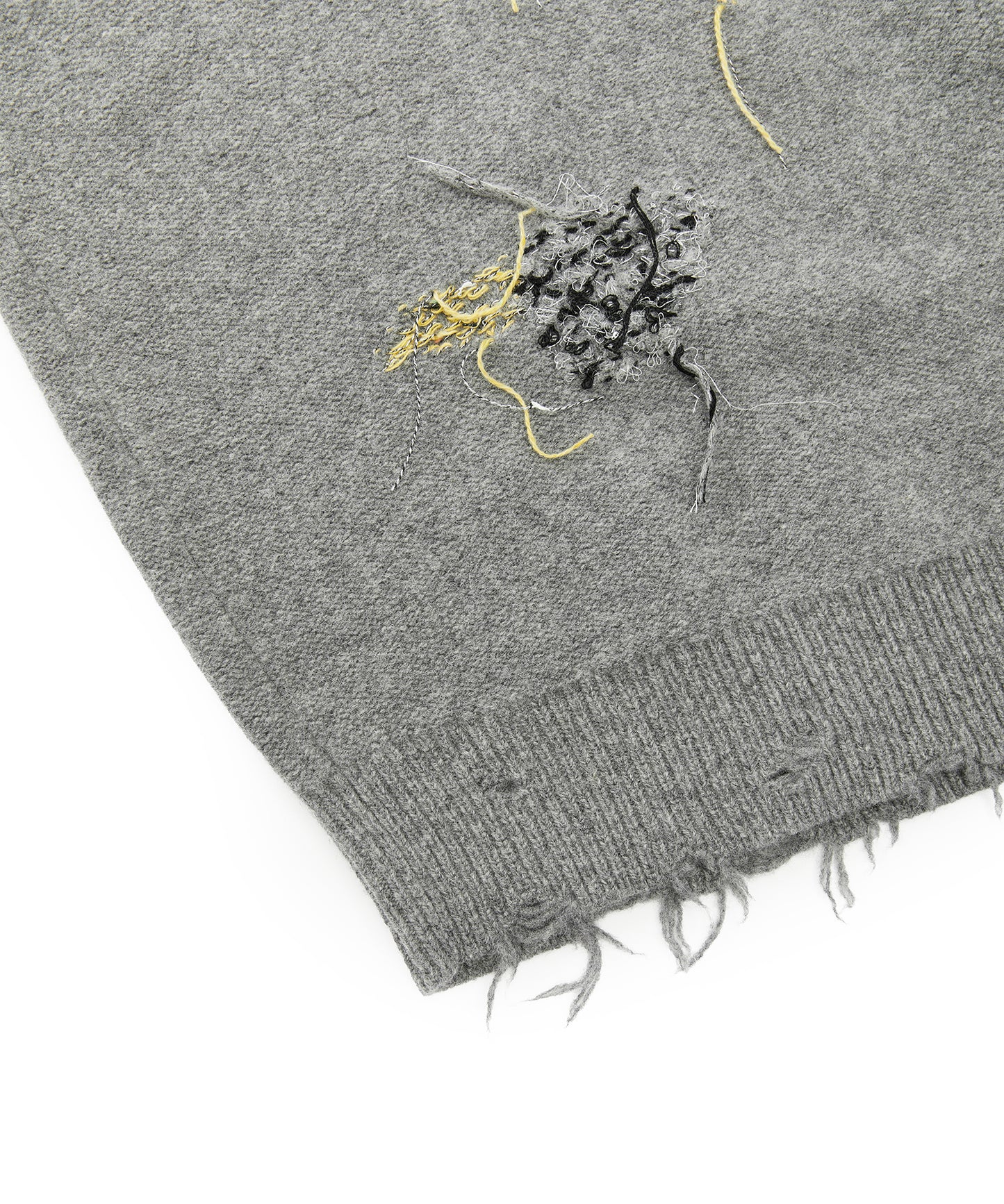 Embroidered Wool Sweater