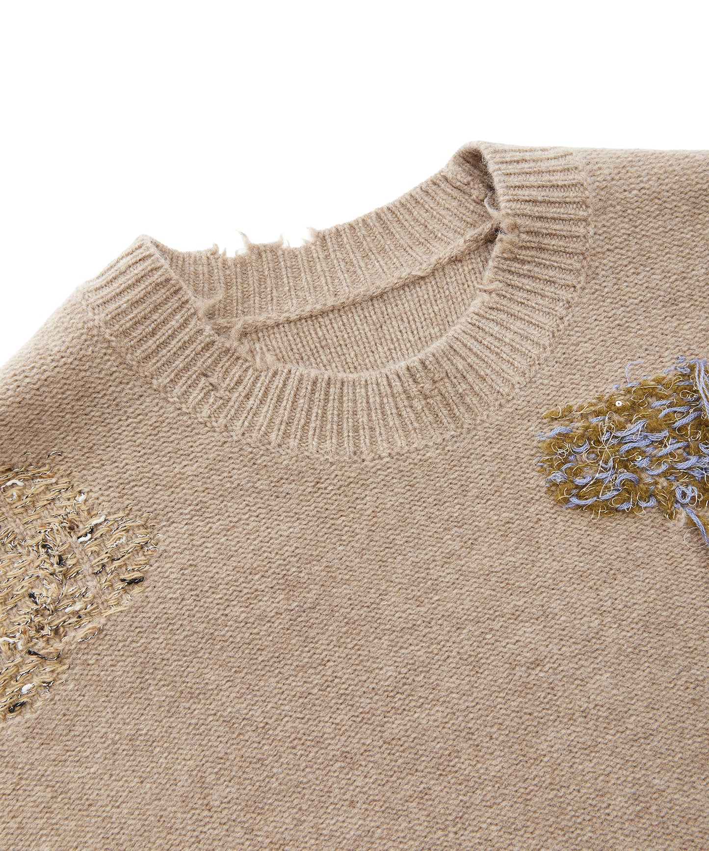 Embroidered Wool Sweater