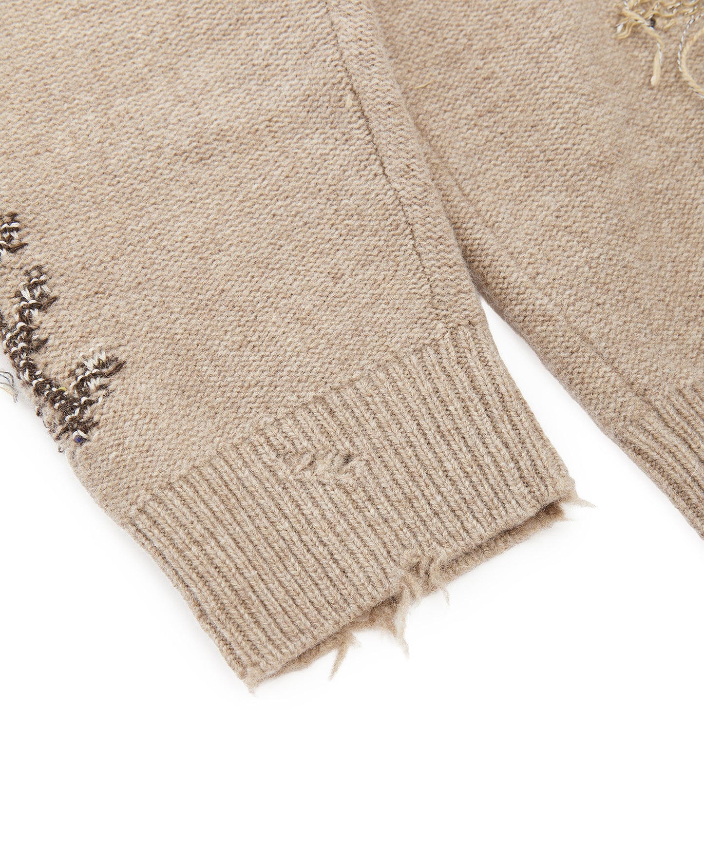 Embroidered Wool Sweater