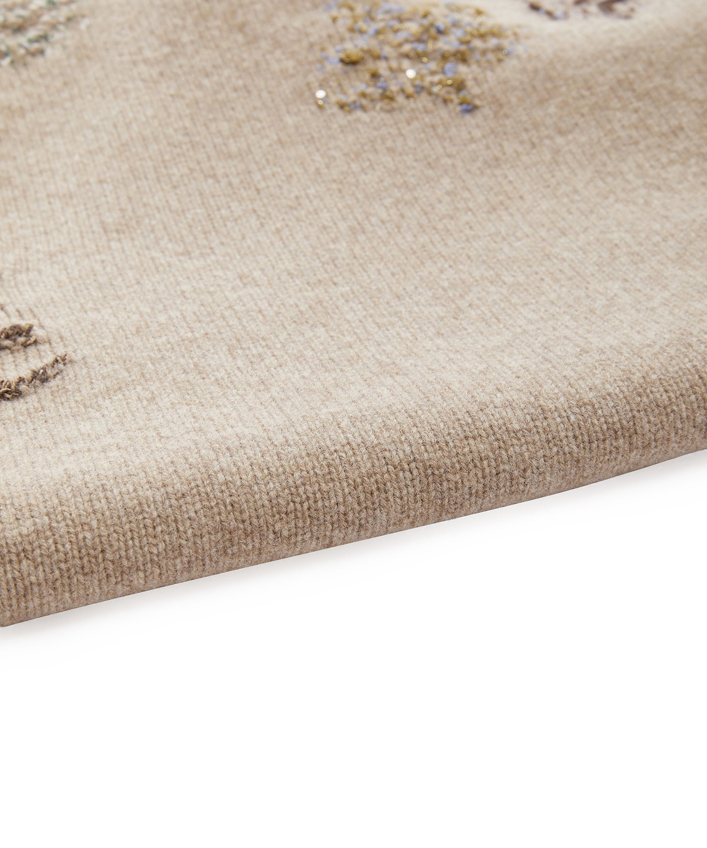 Embroidered Wool Sweater