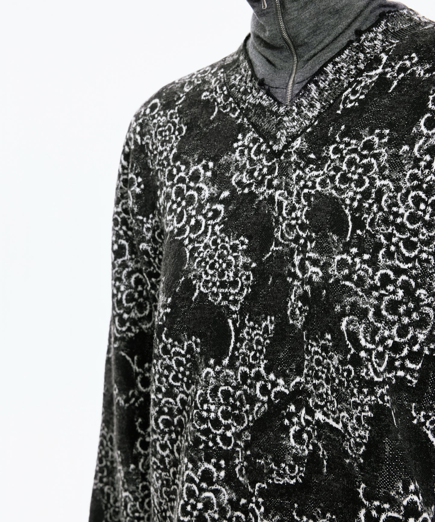 Osmanthus Jacquard Sweater