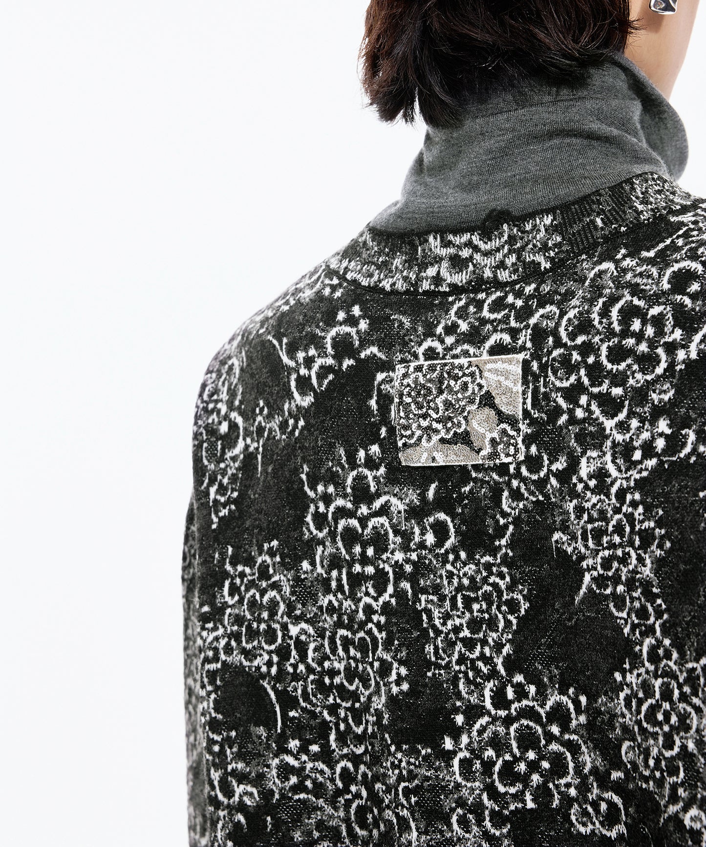 Osmanthus Jacquard Sweater