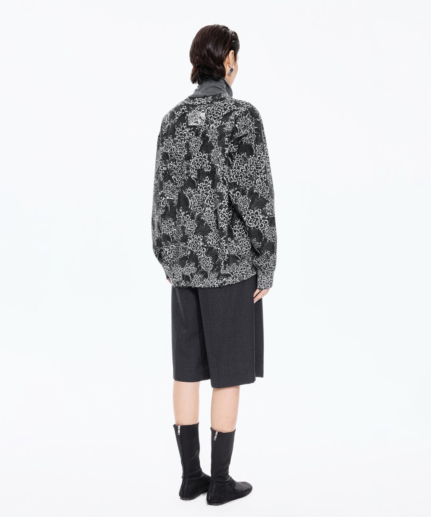 Osmanthus Jacquard Sweater