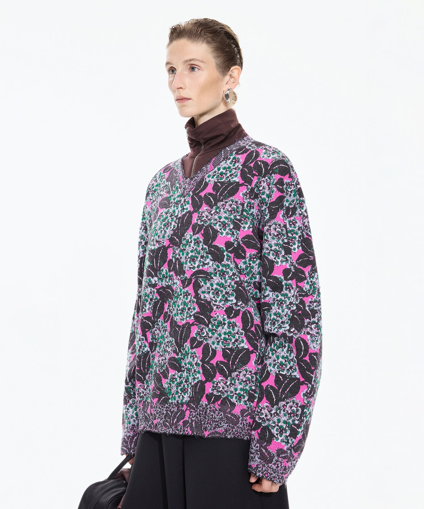 Osmanthus Jacquard Sweater