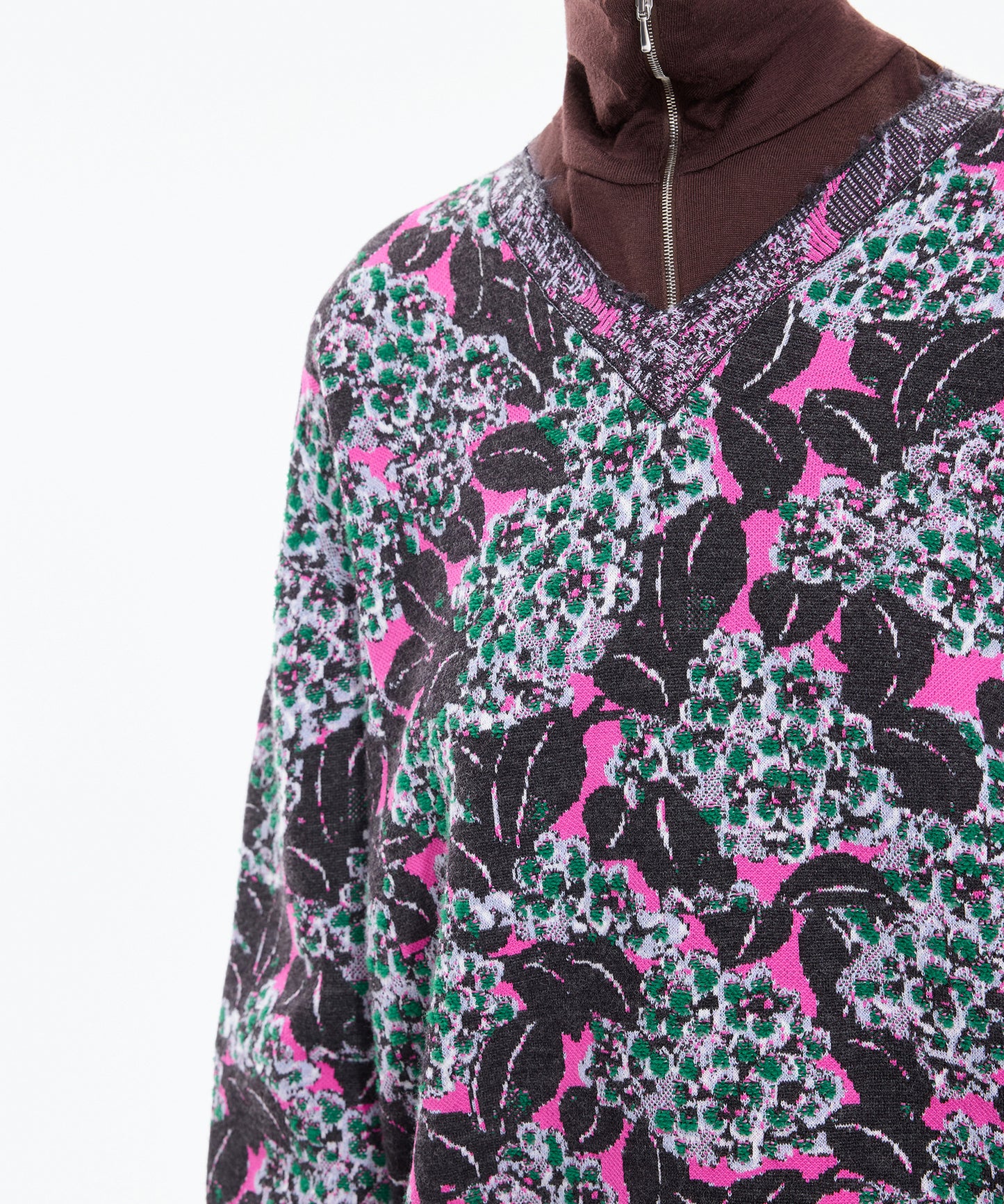 Osmanthus Jacquard Sweater