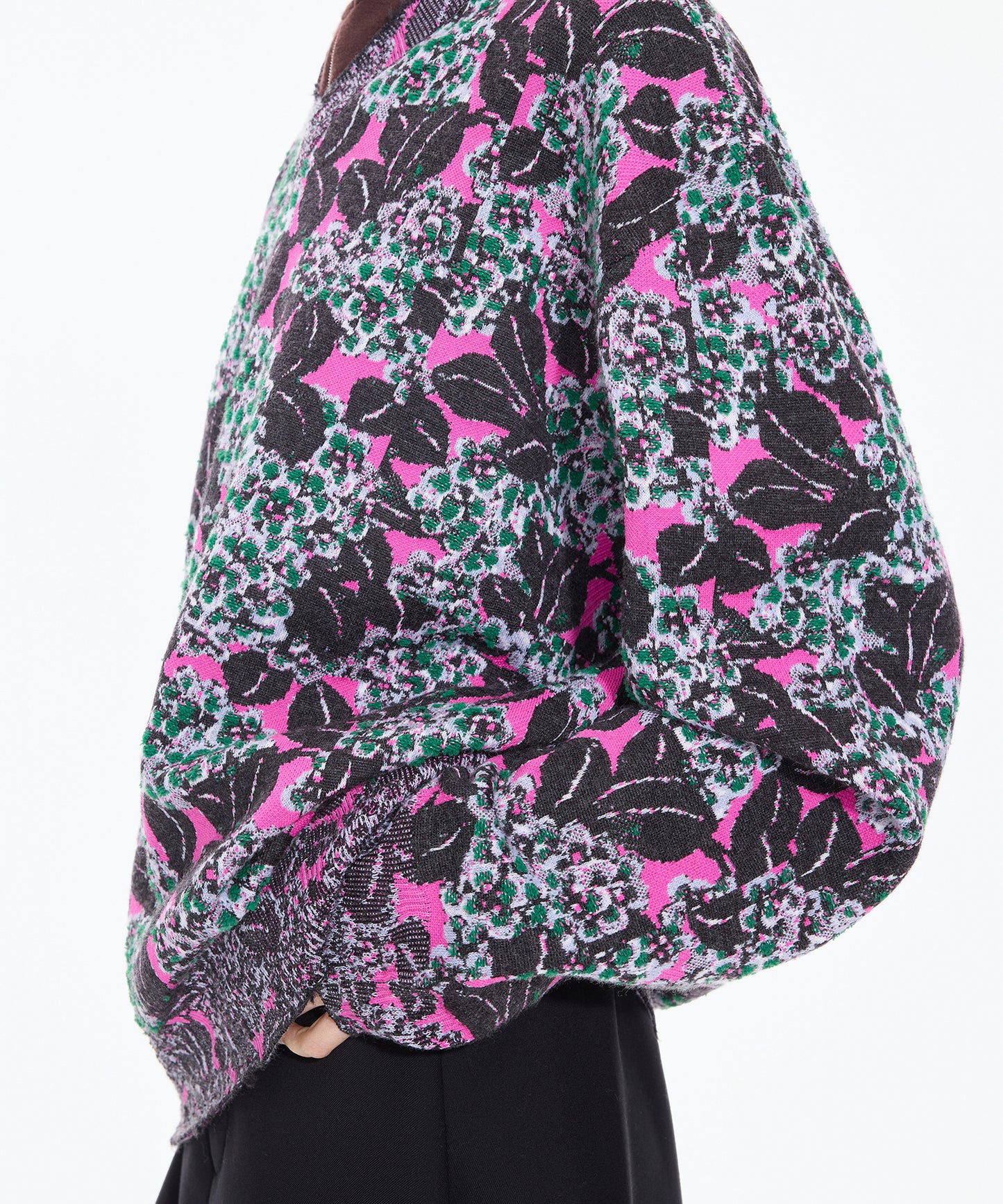 Osmanthus Jacquard Sweater