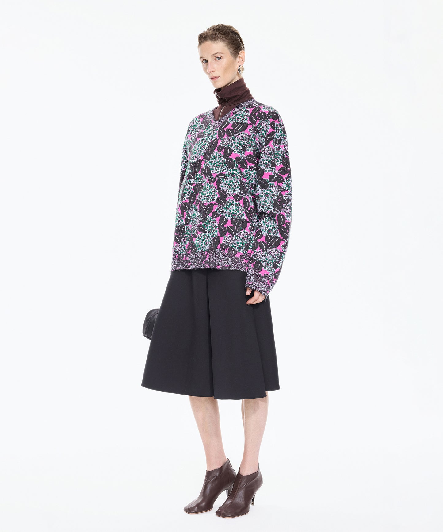 Osmanthus Jacquard Sweater