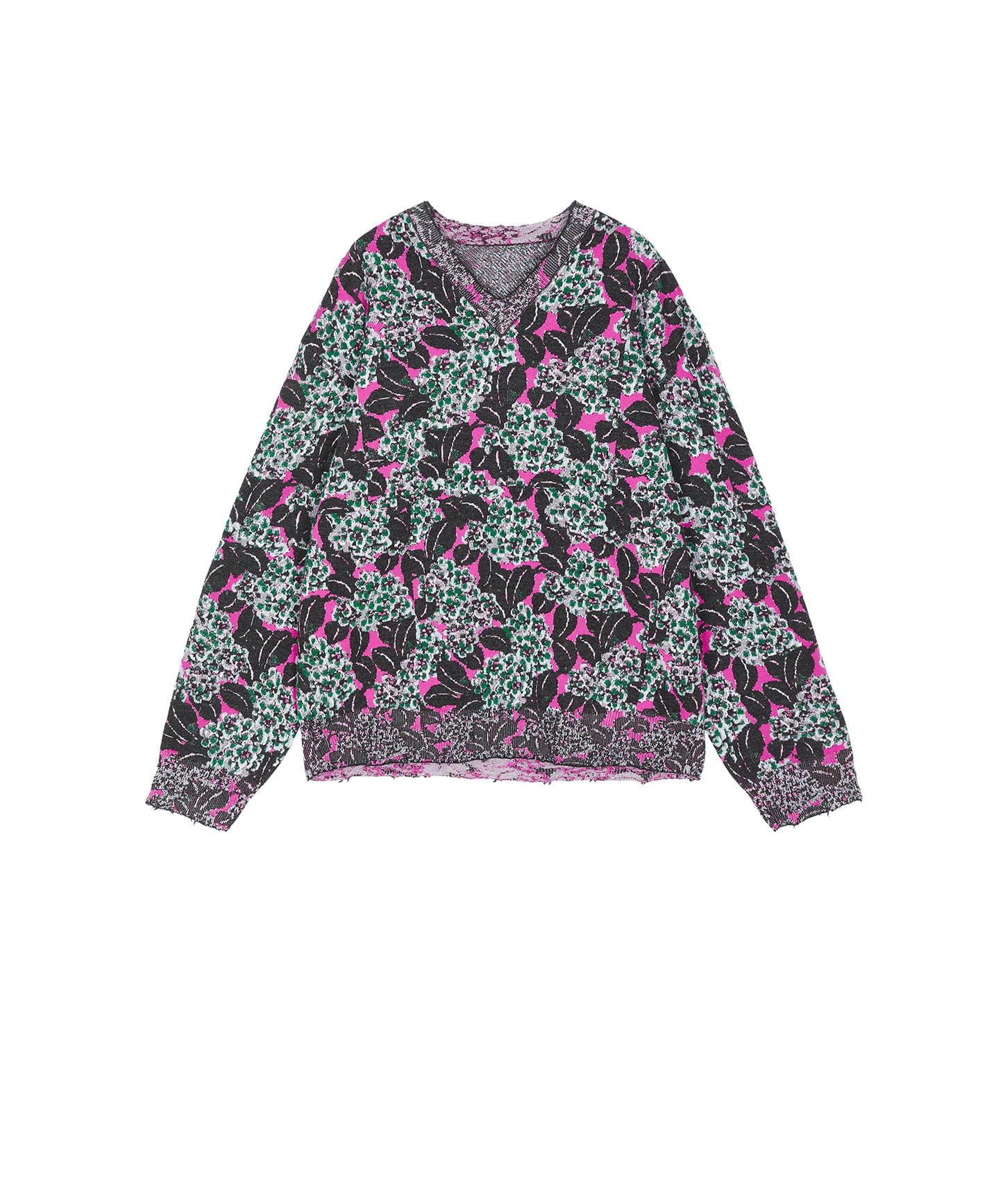 Osmanthus Jacquard Sweater