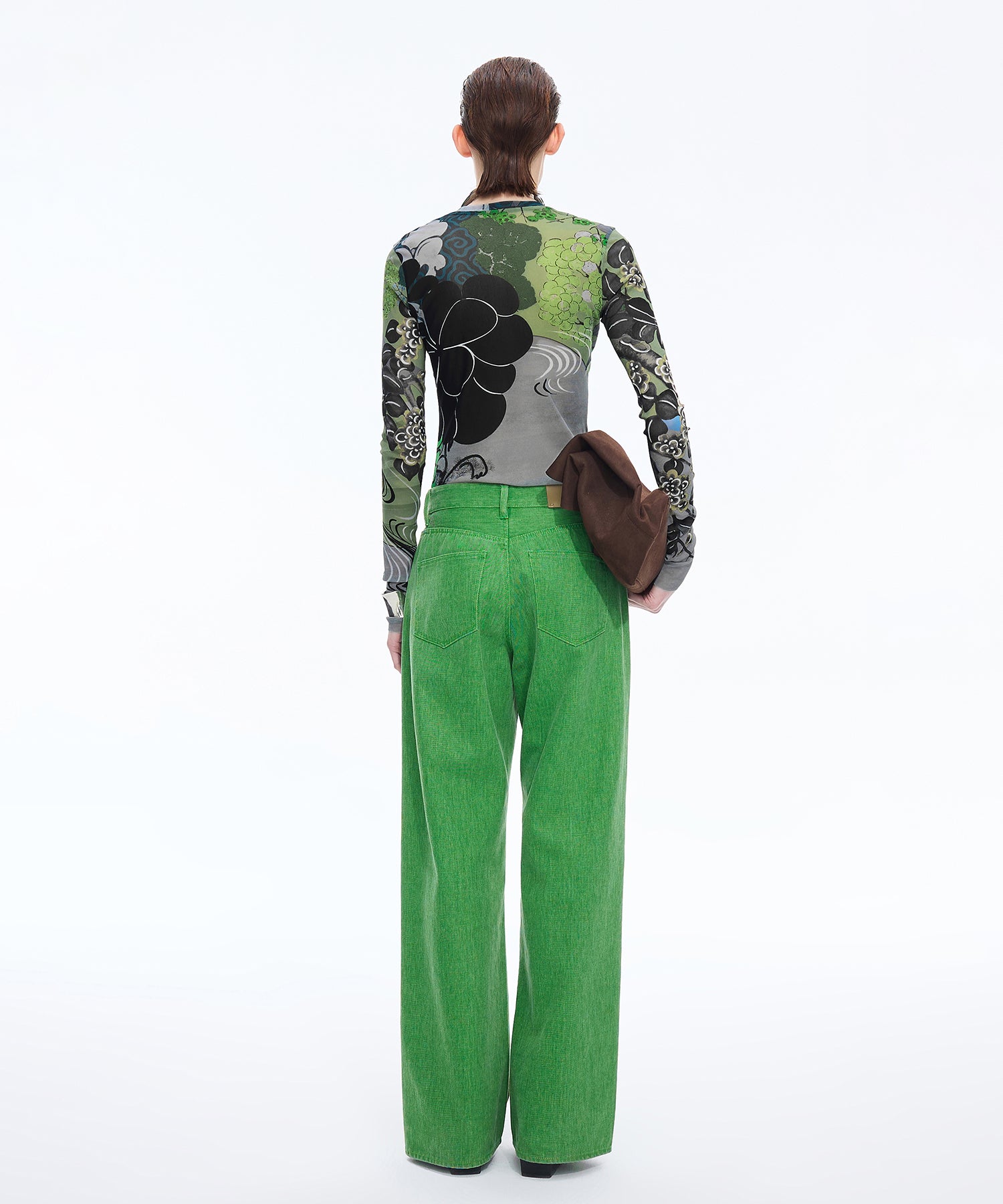 Oriental Print Second-Skin Top – JNBY ONLINE STORE