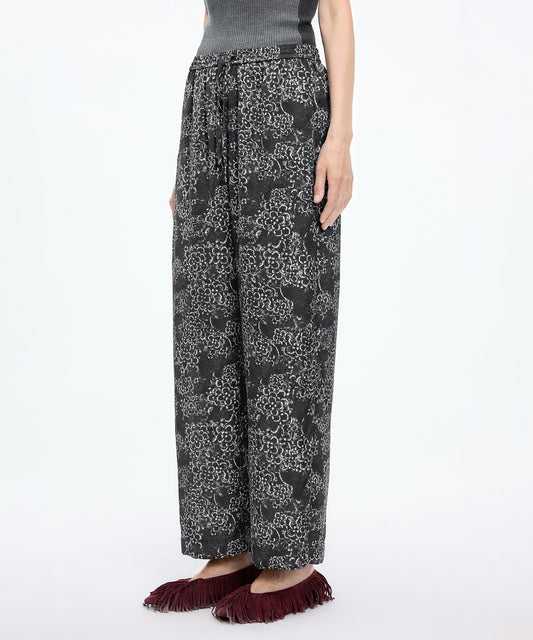 Osmanthus Bloom Satin Trousers