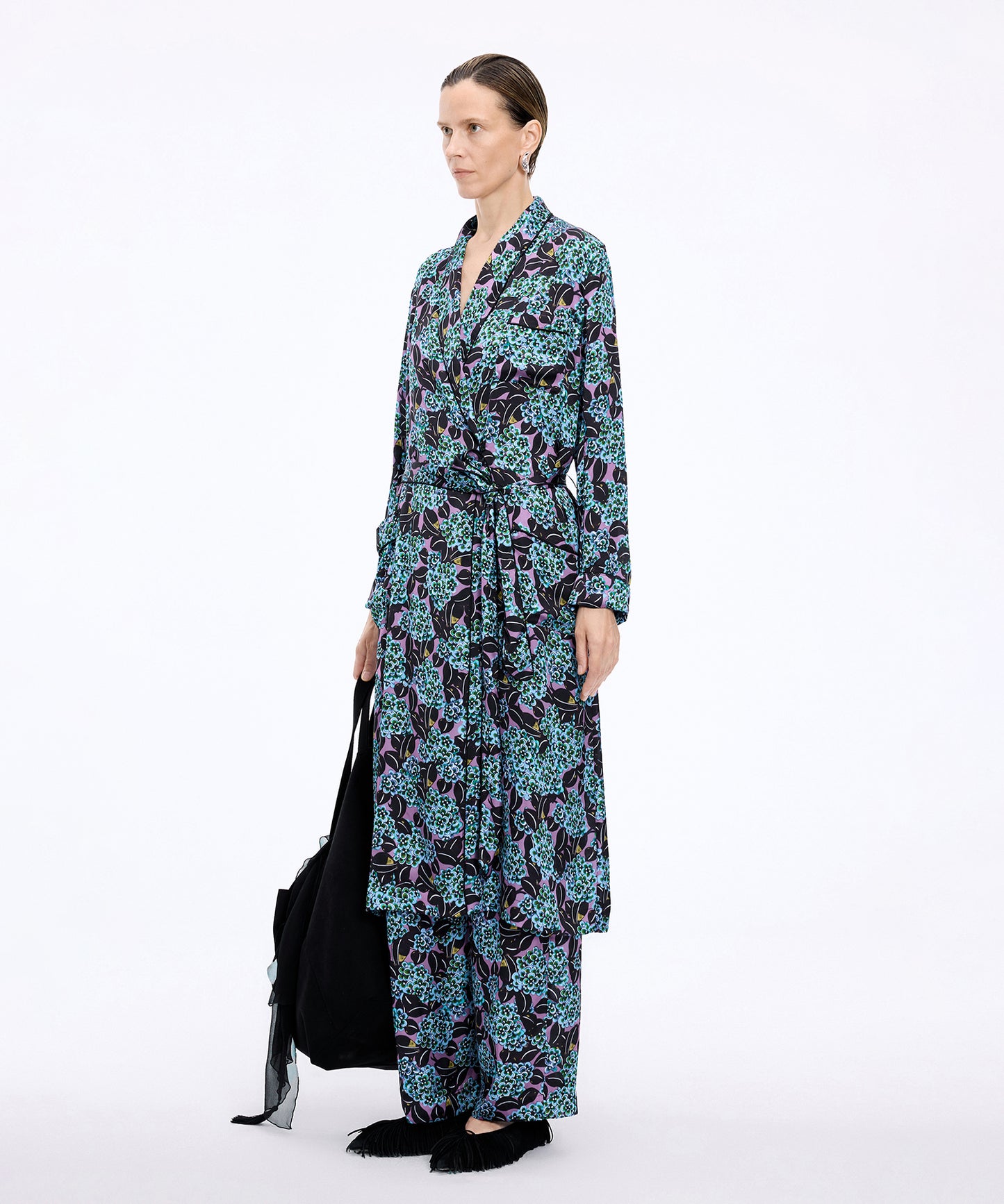 Osmanthus Bloom Satin Trousers