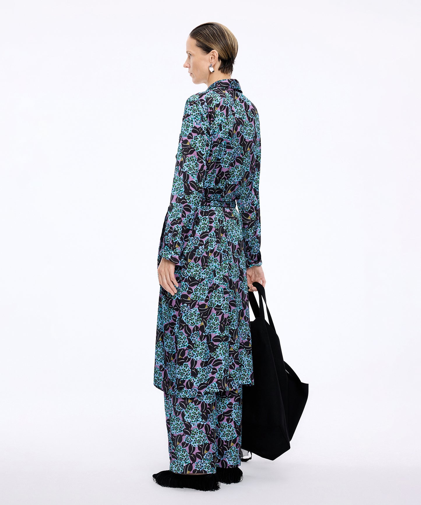 Osmanthus Bloom Satin Trousers