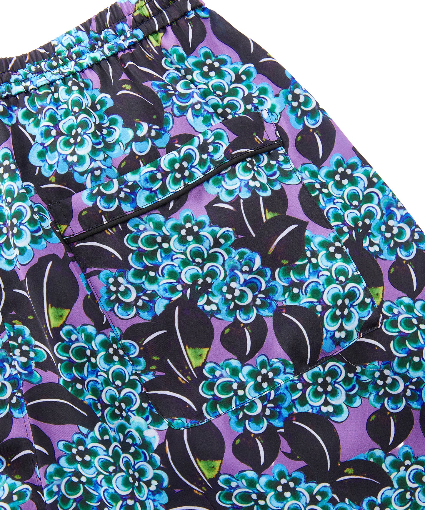 Osmanthus Bloom Satin Trousers