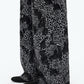 Osmanthus Jacquard Knit Trousers