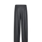 Tapered Snap Wool Trousers