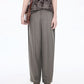 Tapered Snap Wool Trousers