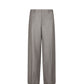 Tapered Snap Wool Trousers