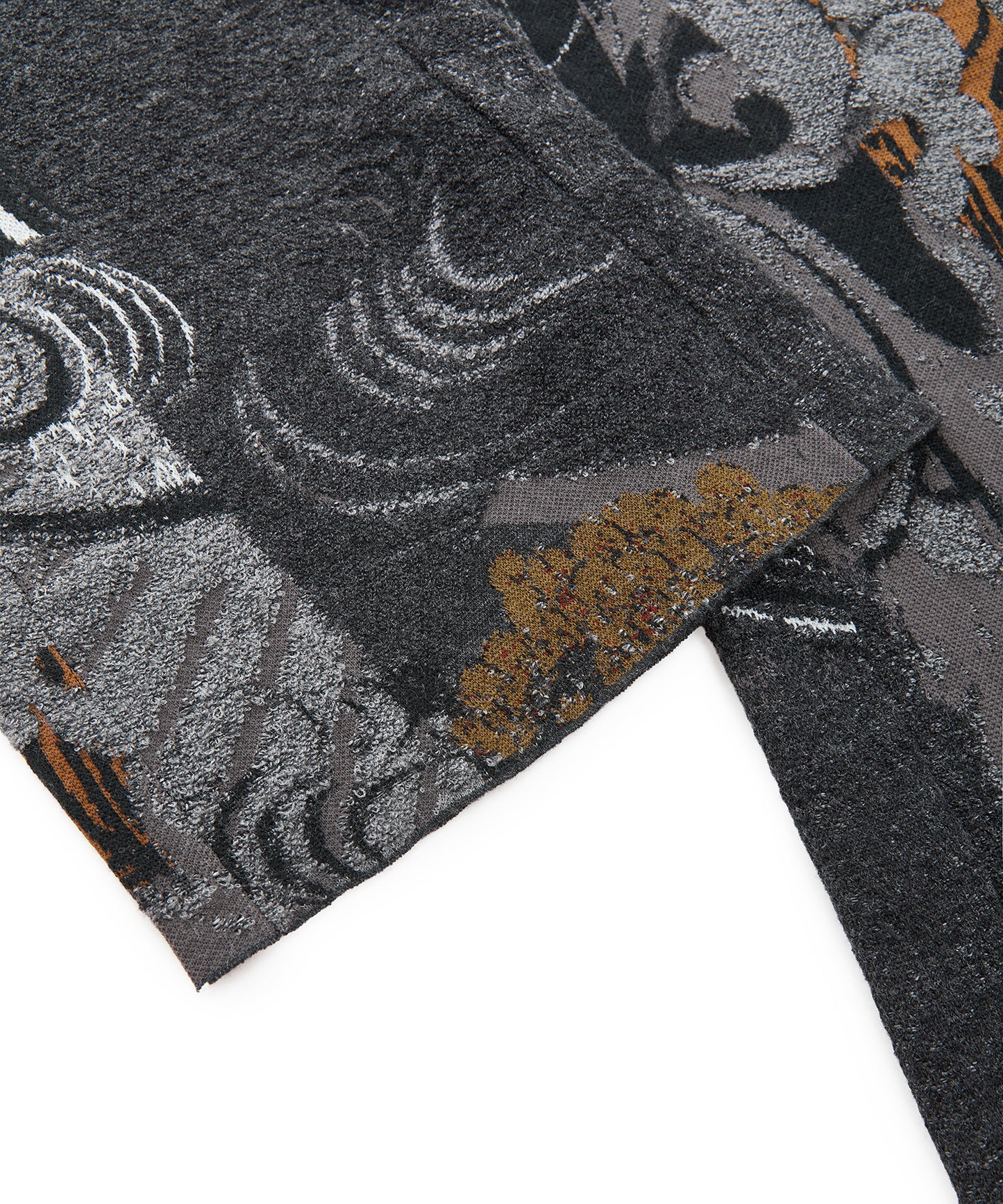 Oriental Jacquard Knit Trousers