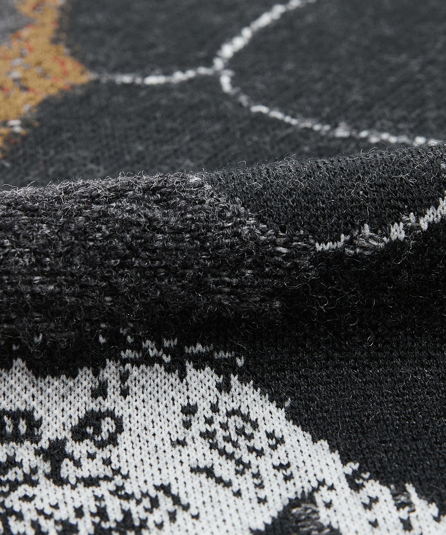 Oriental Jacquard Knit Trousers