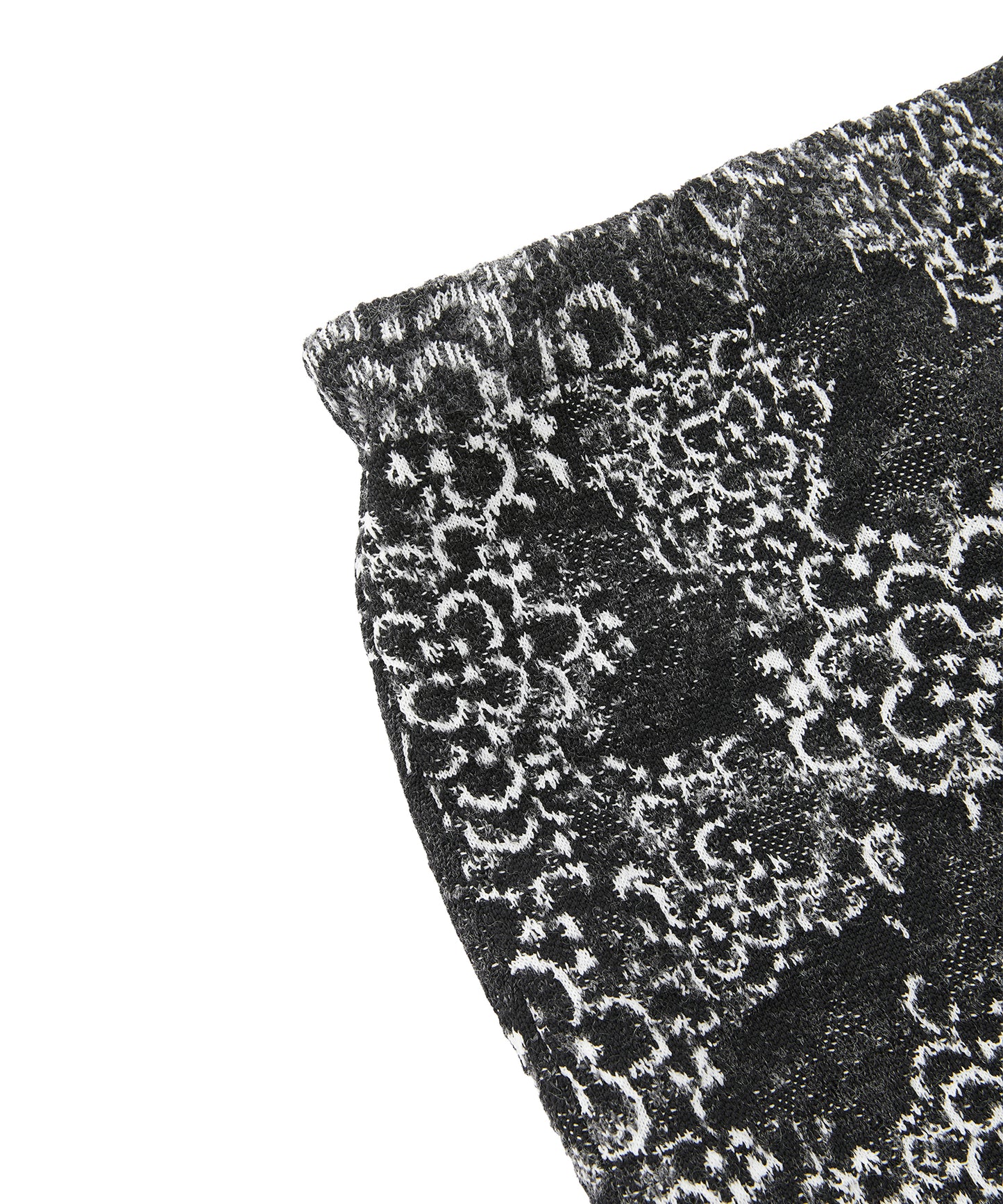 Osmanthus Jacquard Knit Skirt