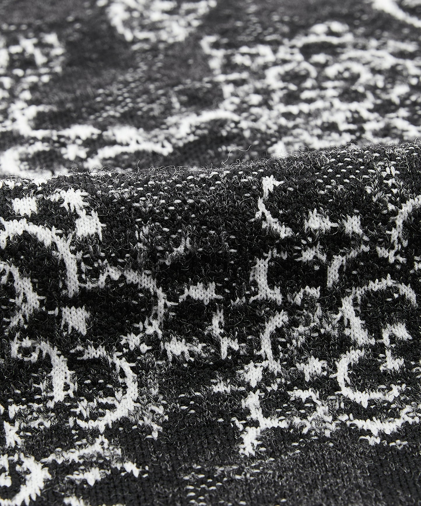 Osmanthus Jacquard Knit Skirt