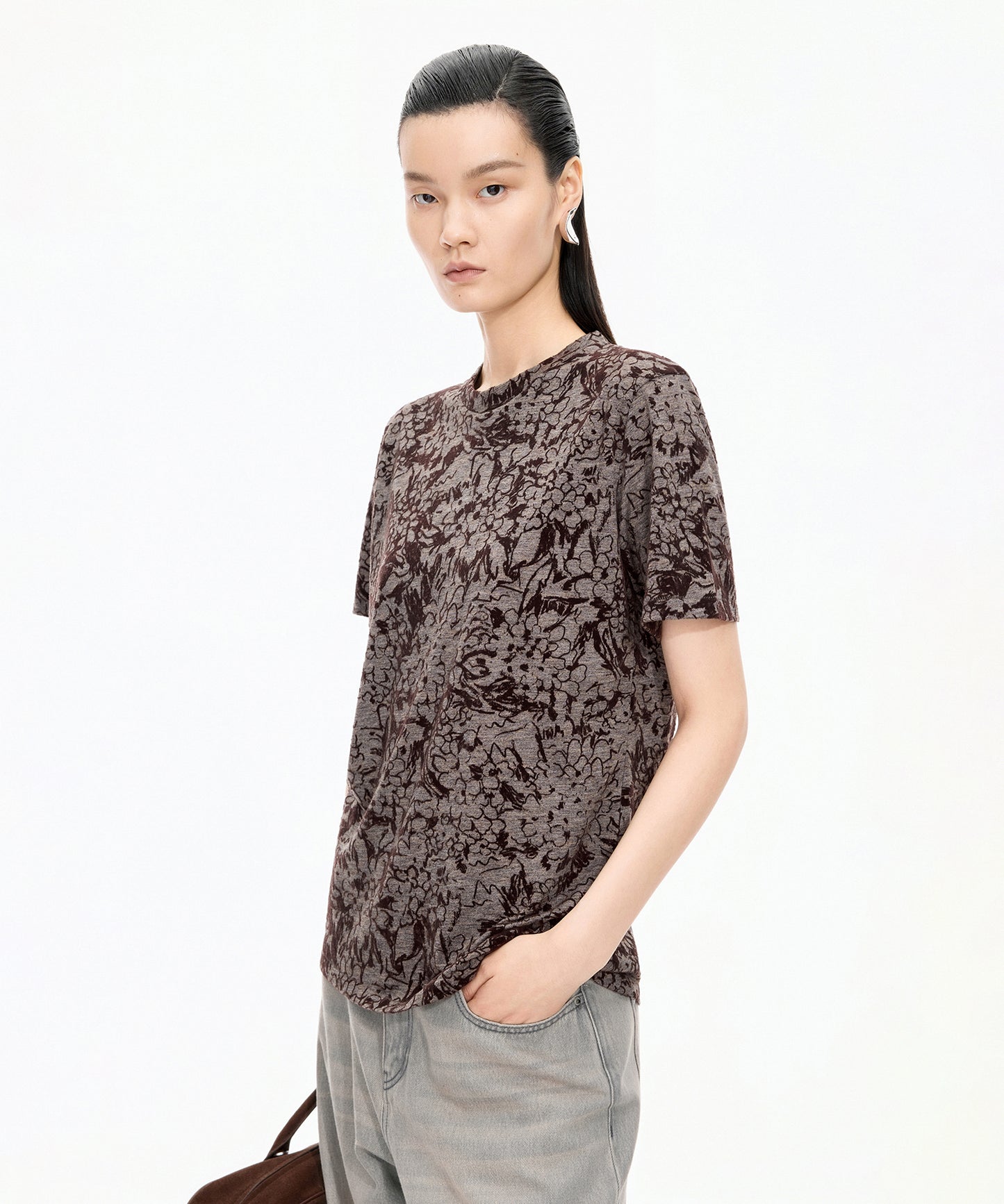 Hydrangea Flock T-shirt