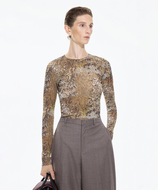 Kew Meadow Second-Skin Top