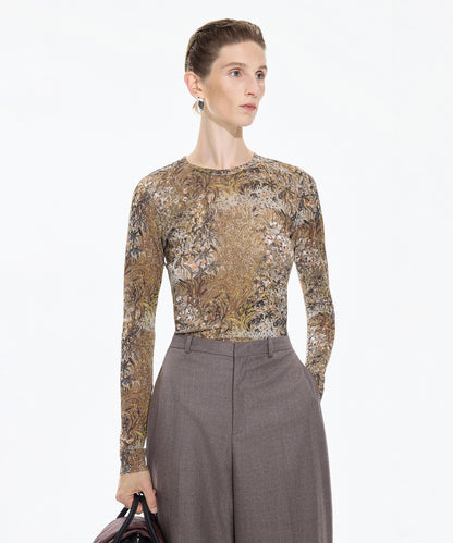 Kew Meadow Second-Skin Top