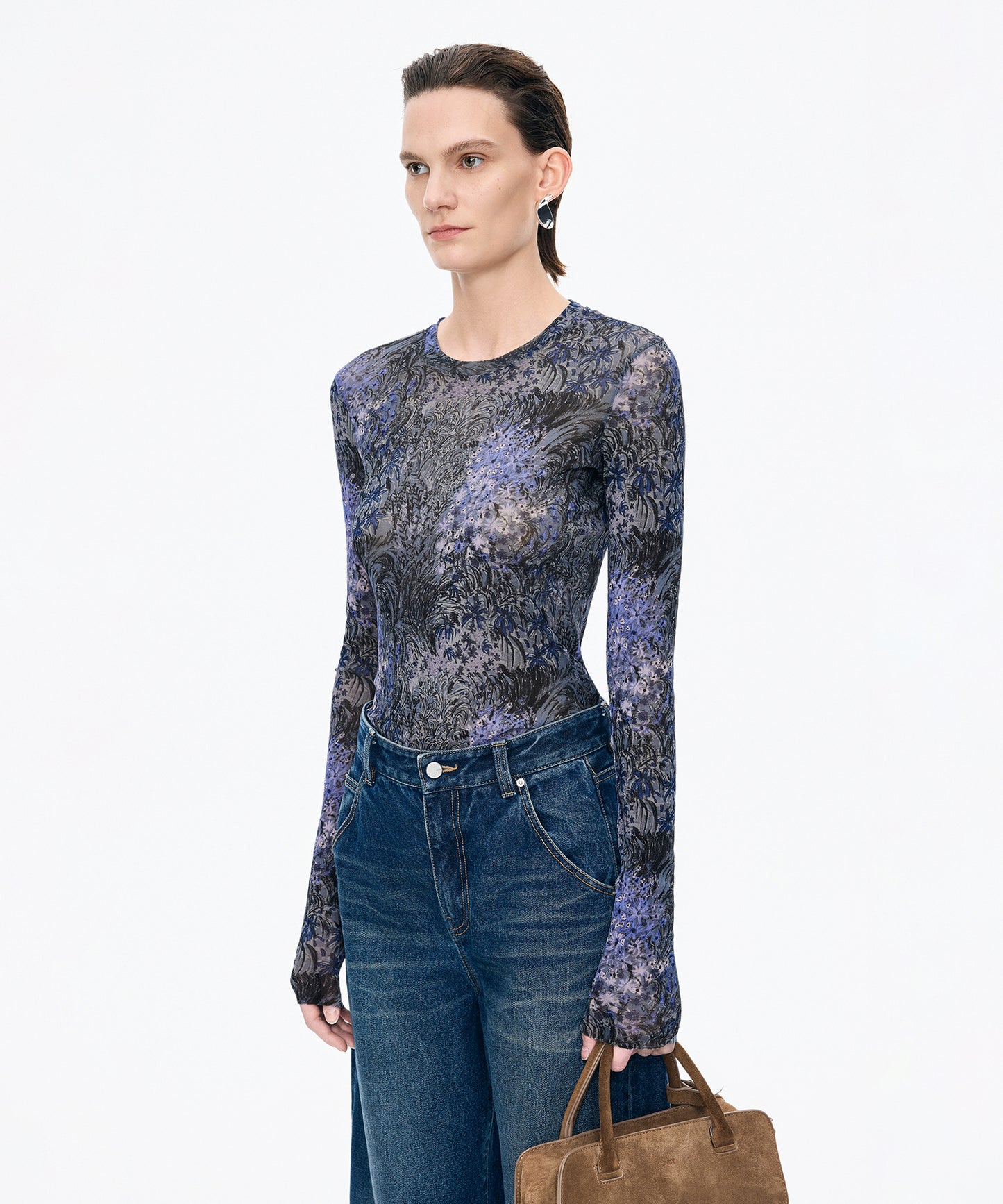 Kew Meadow Second-Skin Top