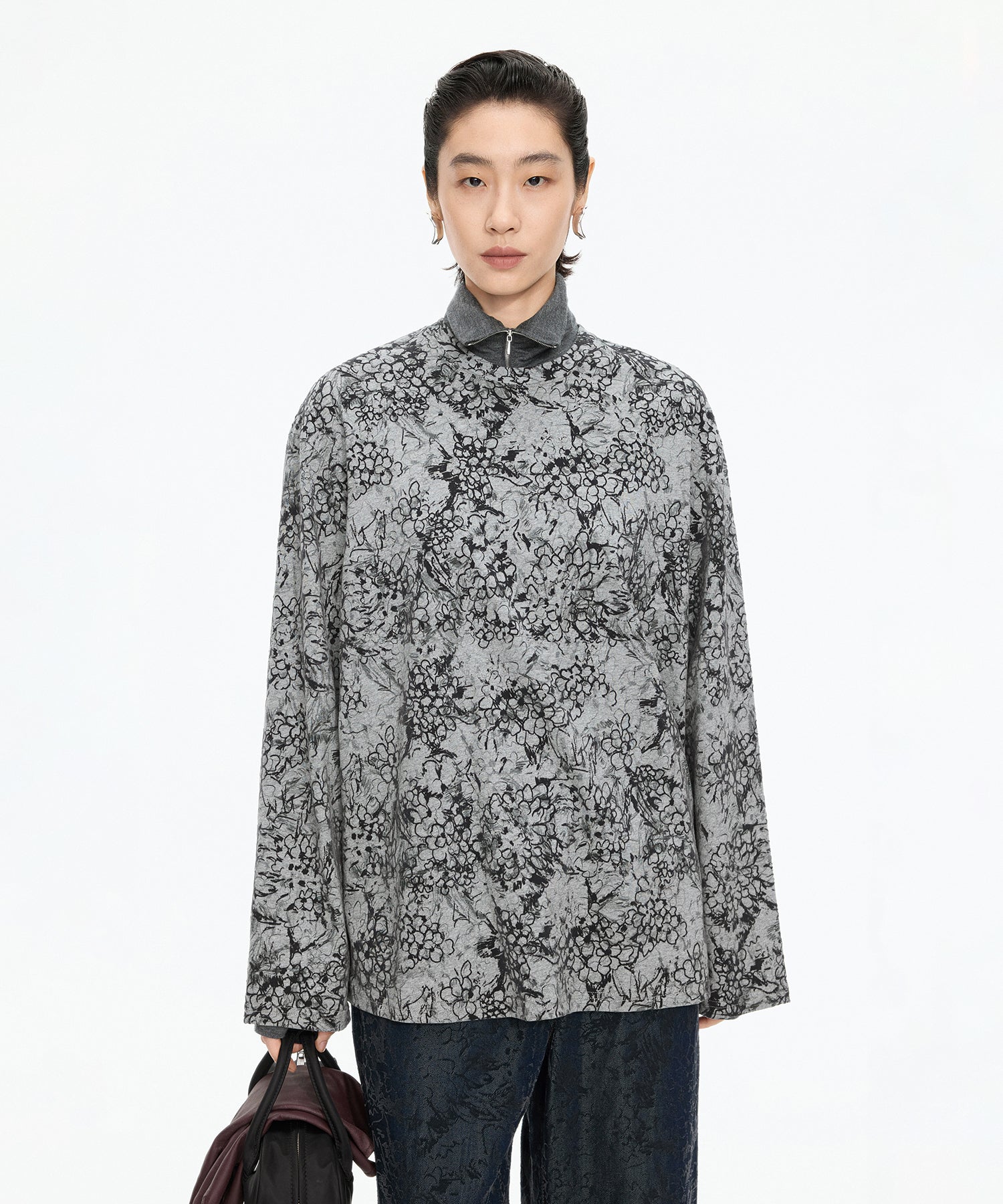 Kew Meadow Print Top