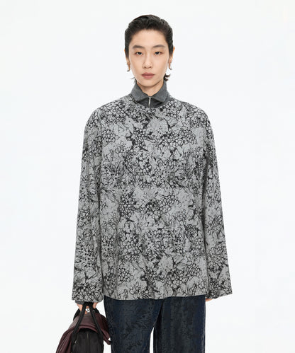 Kew Meadow Print Top