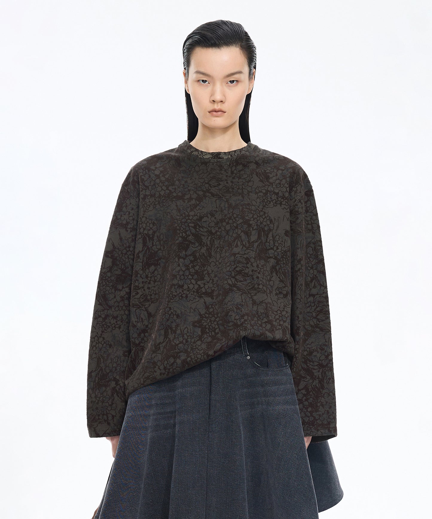 Kew Meadow Print Top