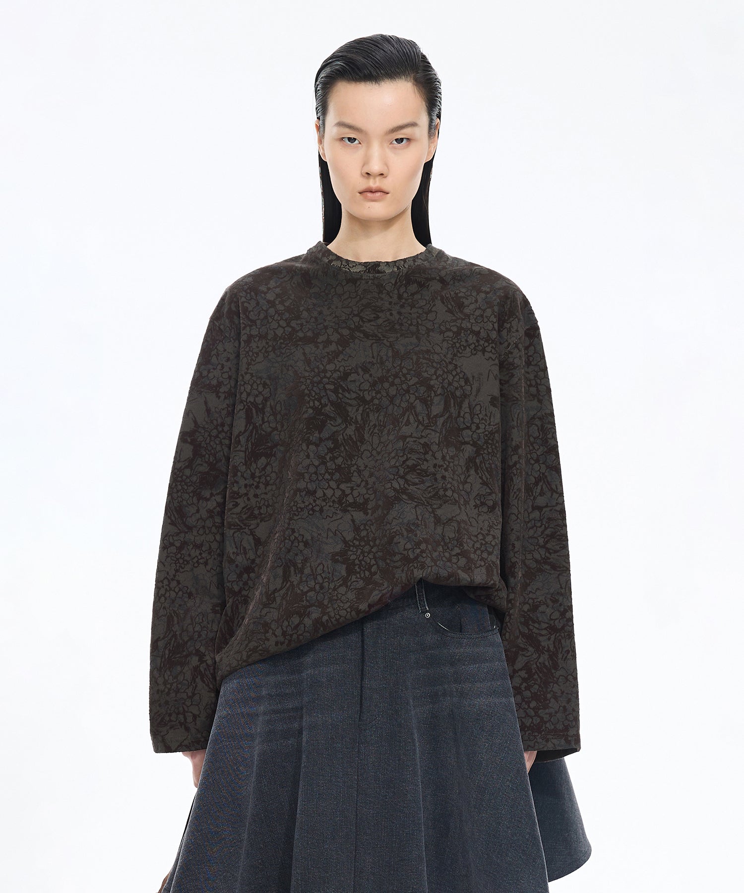 Kew Meadow Print Top