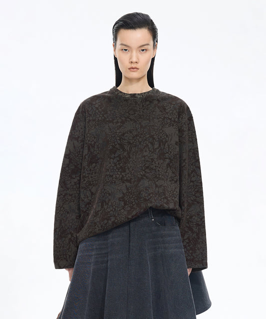 Kew Meadow Print Top