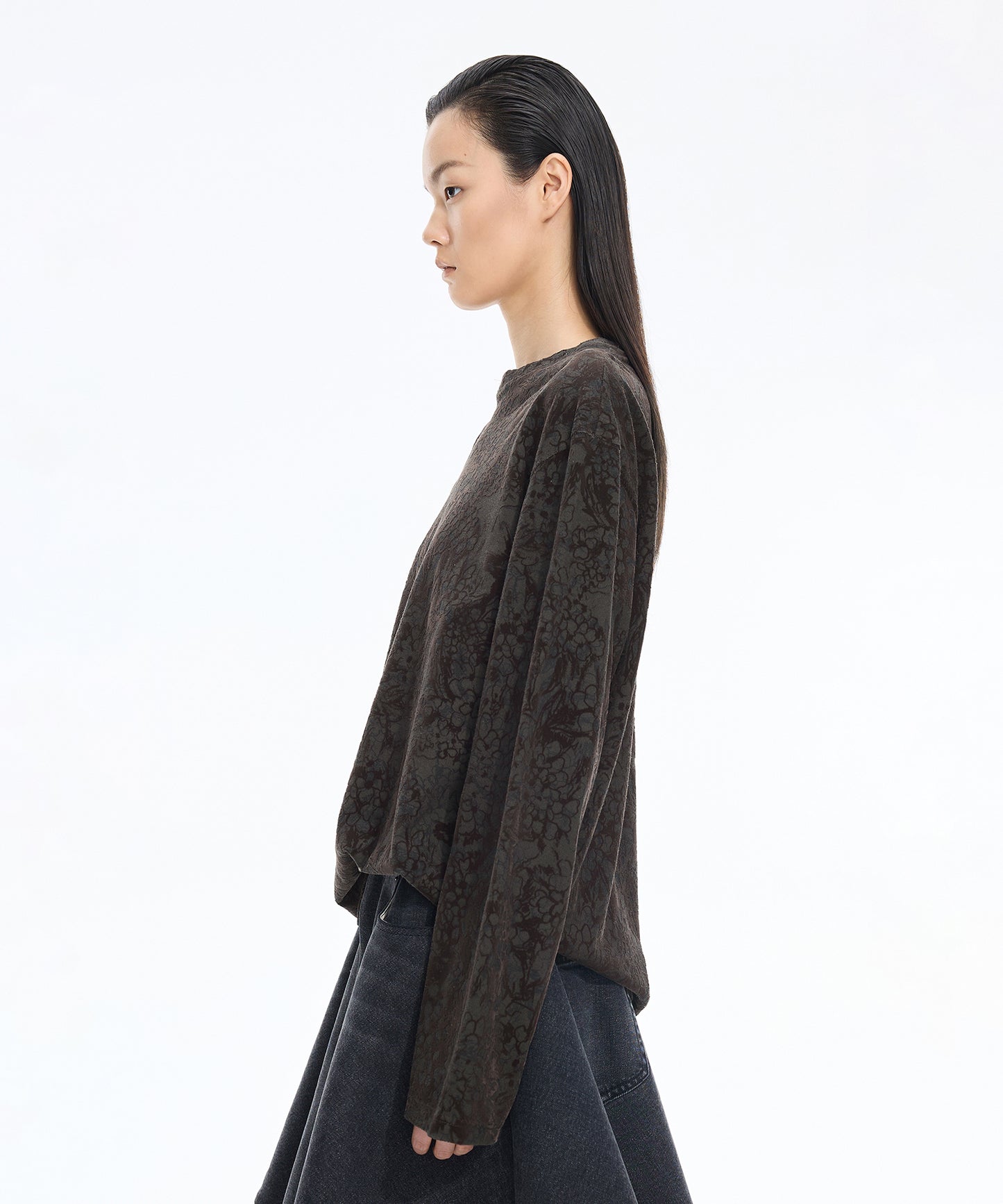 Kew Meadow Print Top