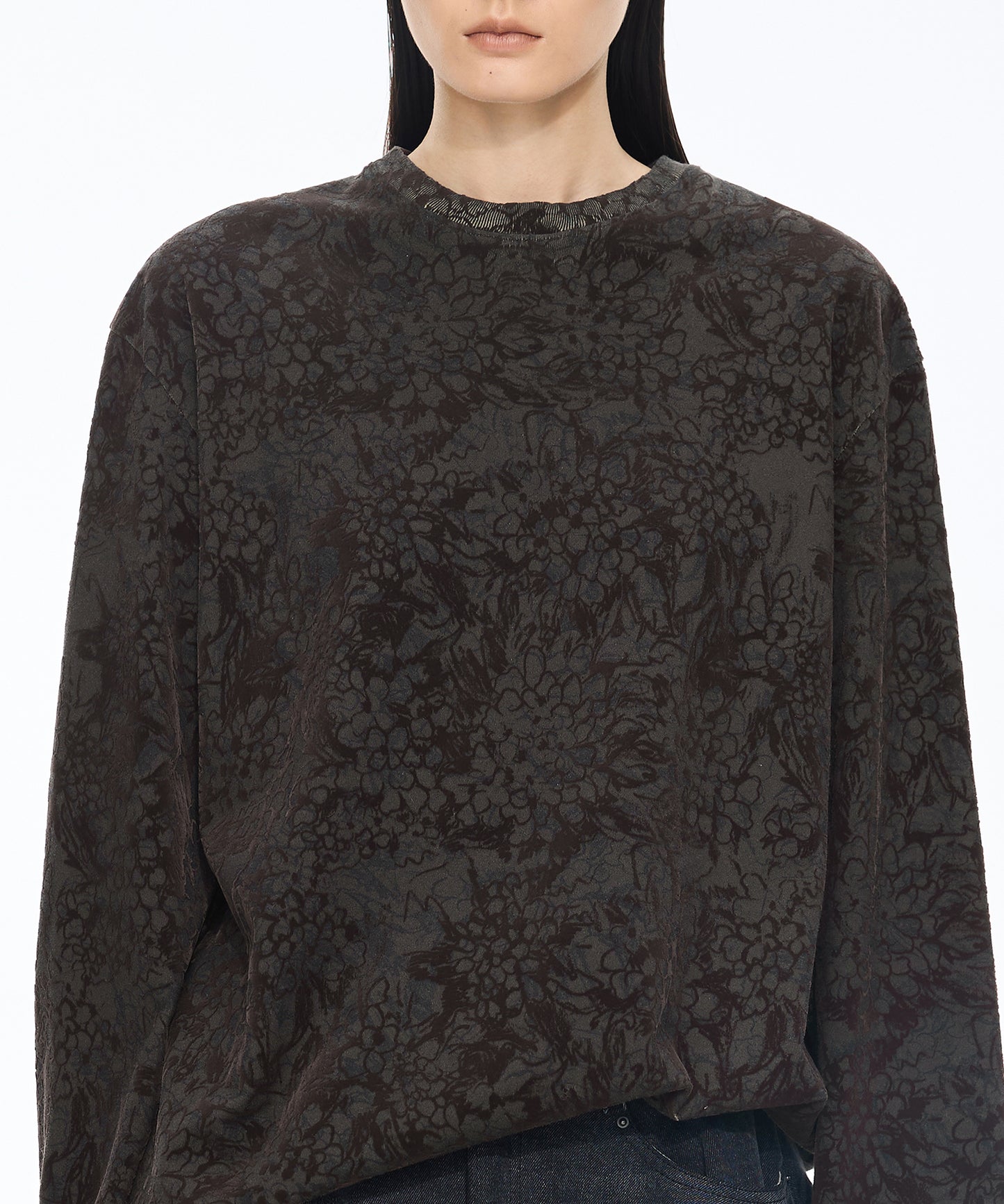 Kew Meadow Print Top