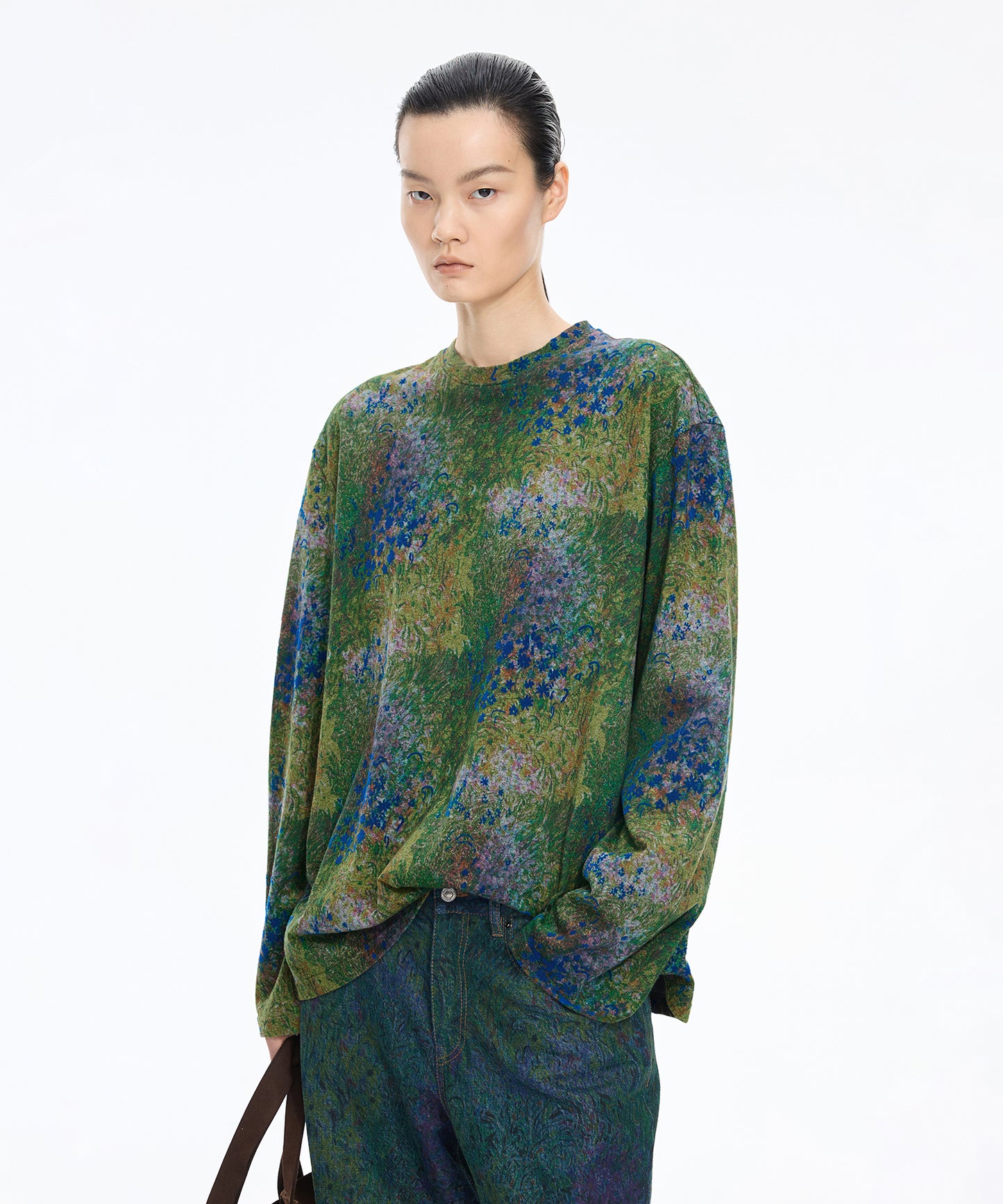 Kew Meadow Print Top