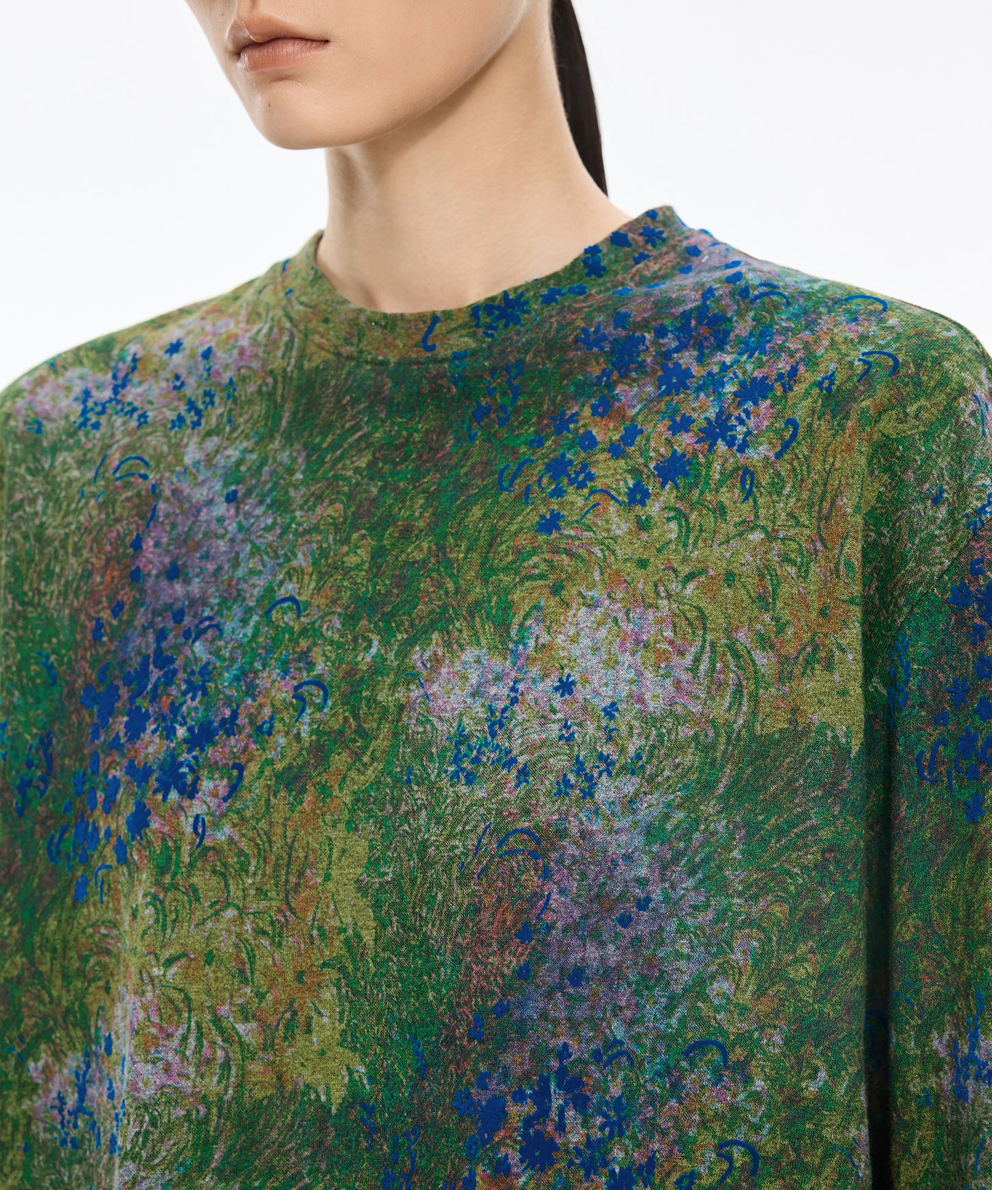 Kew Meadow Print Top