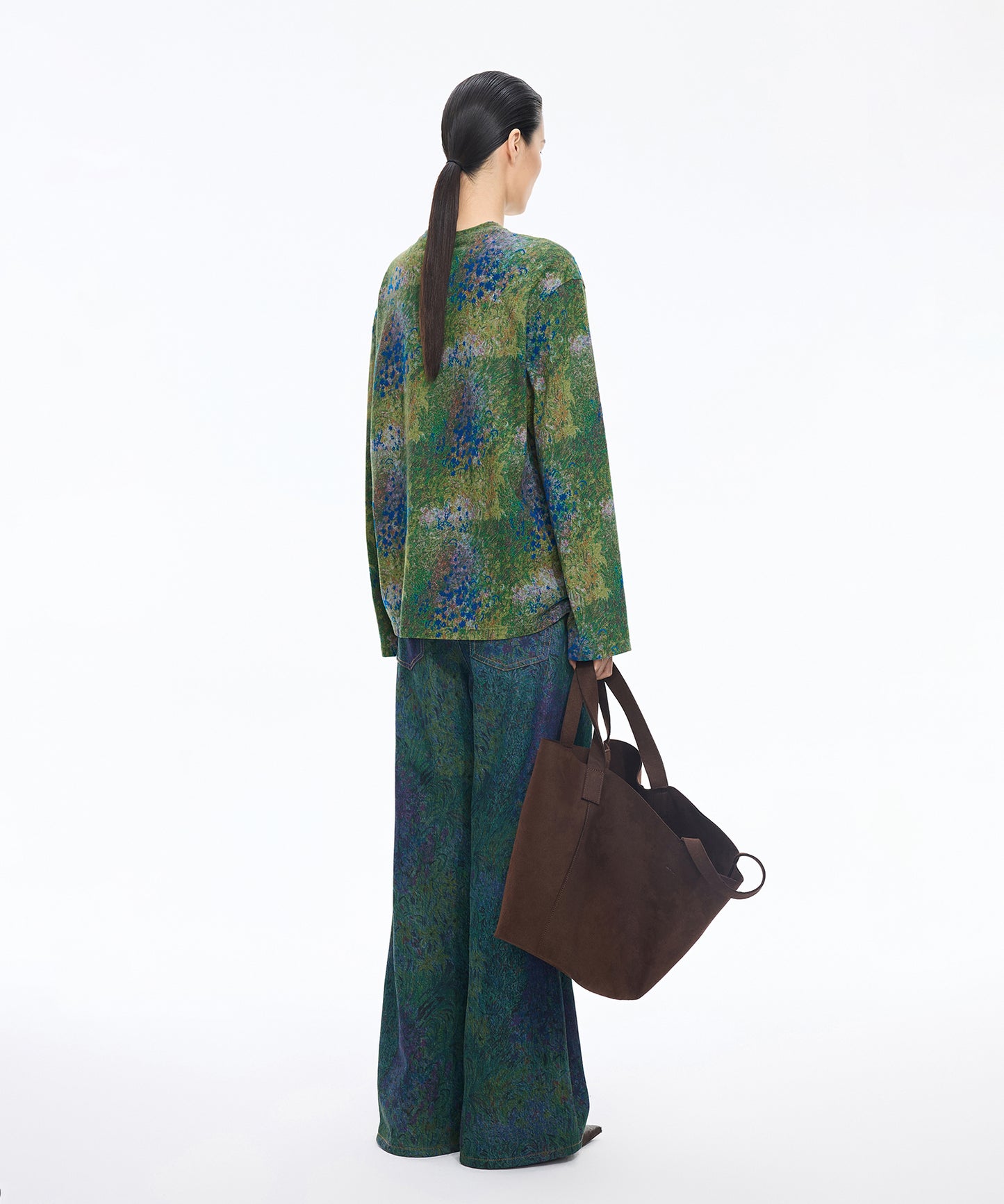 Kew Meadow Print Top