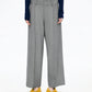 Double-waist Wool Trousers