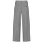 Double-waist Wool Trousers
