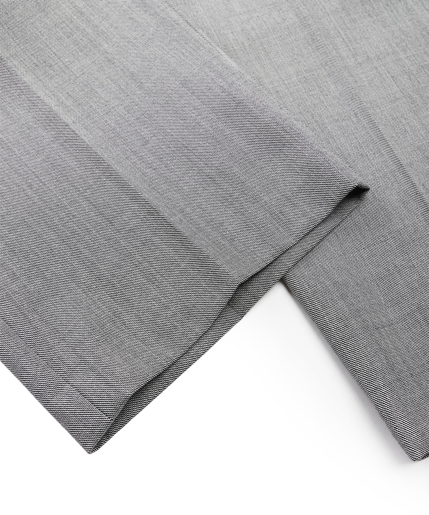 Double-waist Wool Trousers