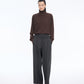 Double-waist Wool Trousers