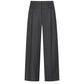 Double-waist Wool Trousers
