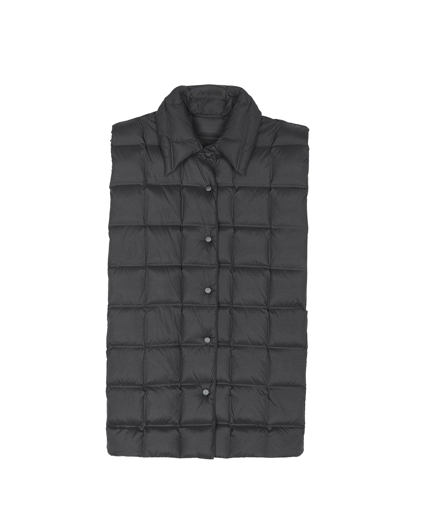 Square Quilted Down Vest