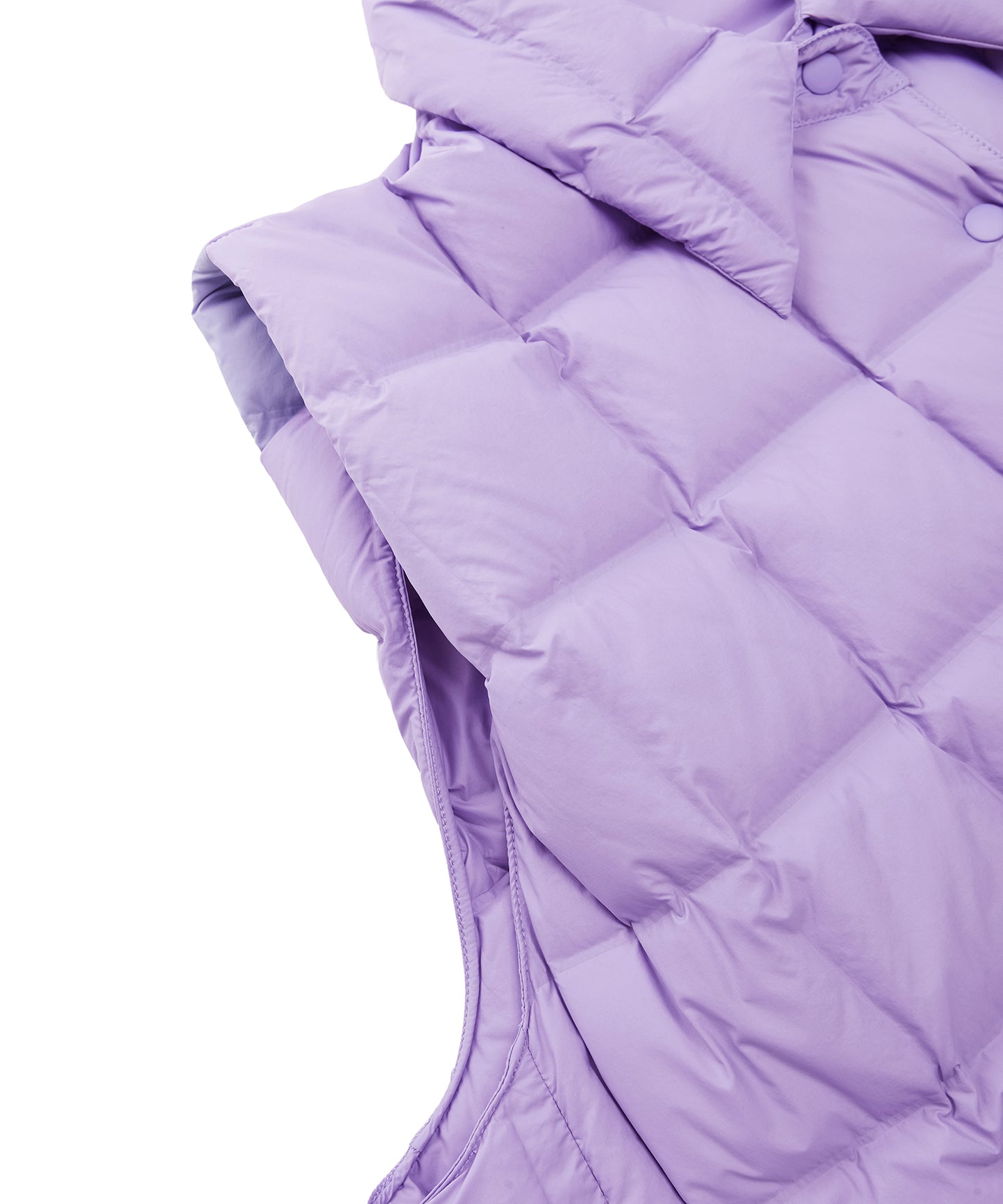 Square Quilted Down Vest