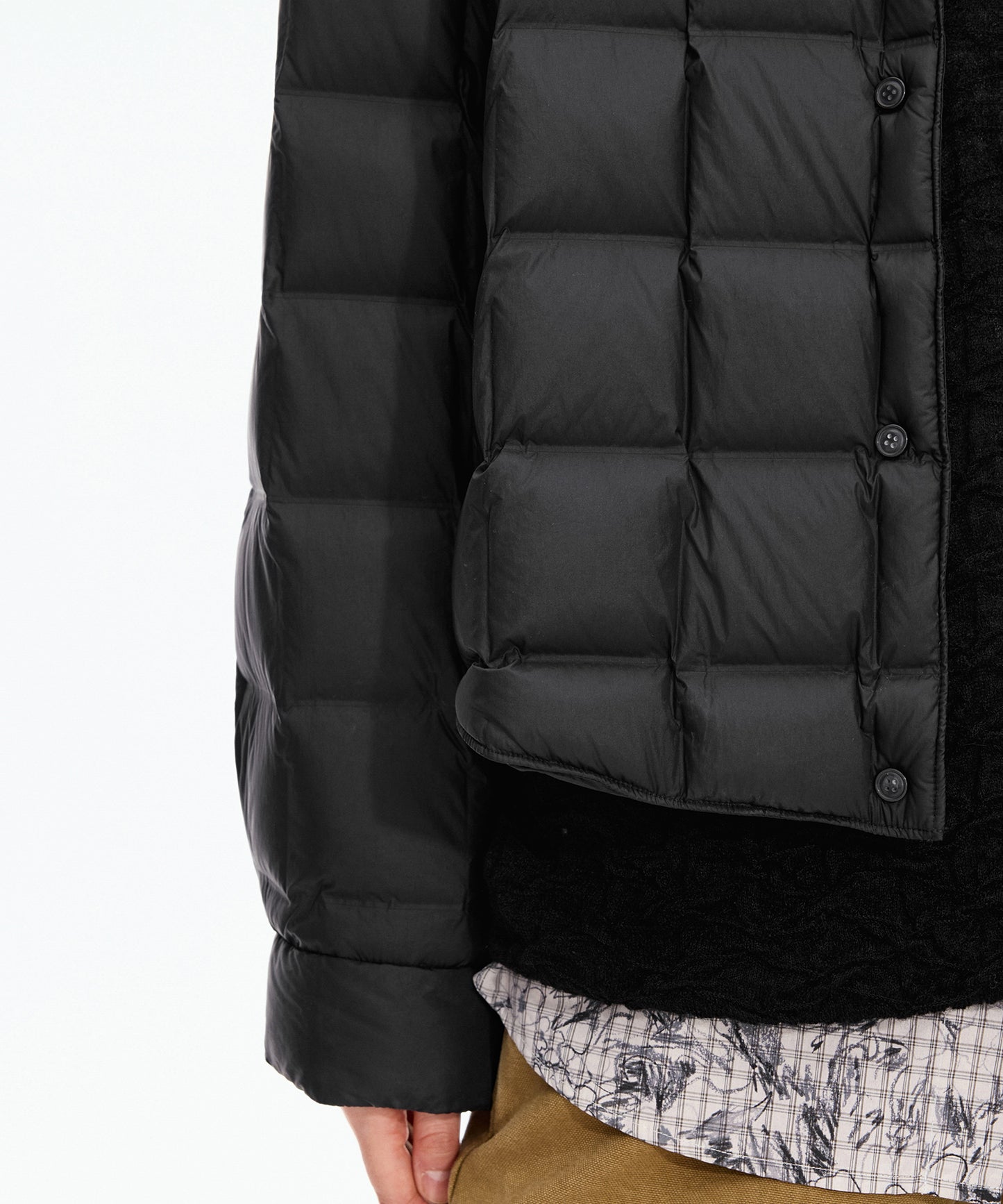 Oversized Quilted Down Jacket