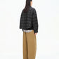 Oversized Quilted Down Jacket