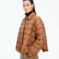 Oversized Quilted Down Jacket