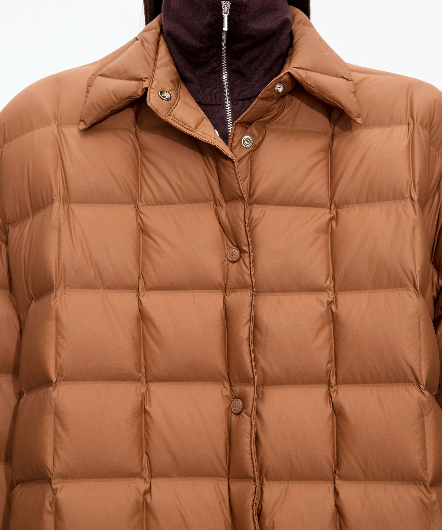 Oversized Quilted Down Jacket